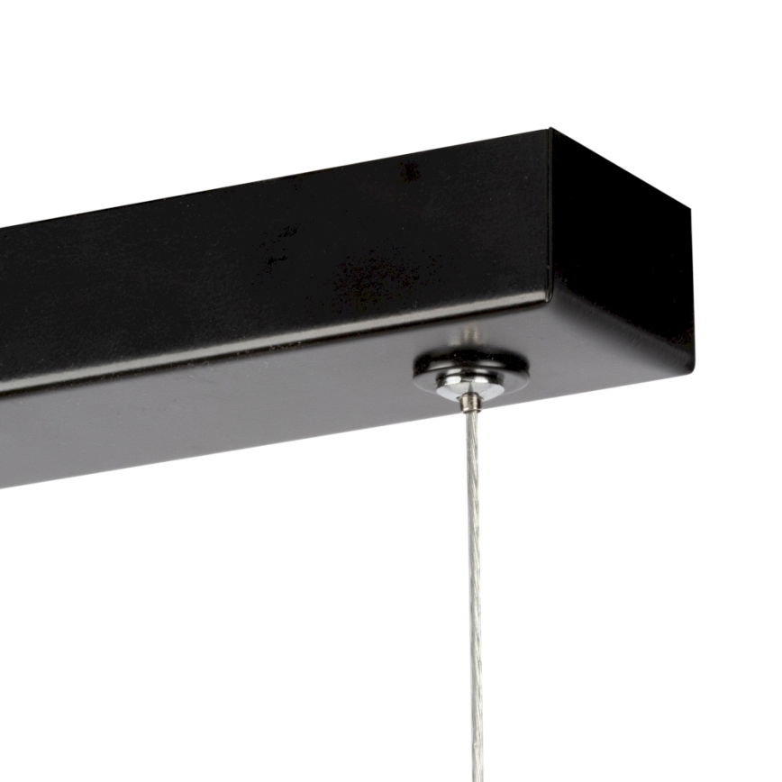 LED Zatemnitveni lestenec na vrvici LUCAS LED/25,5W/230V bor