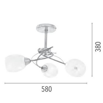Lestenec na drogu PISA 3xE27/60W/230V