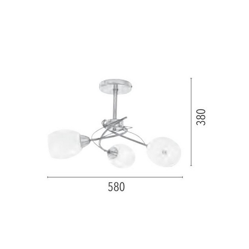 Lestenec na drogu PISA 3xE27/60W/230V