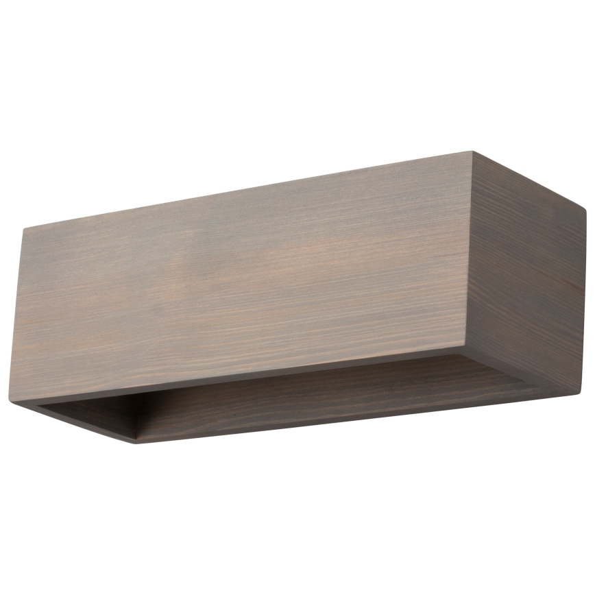 Stensko svetilo KENZO 2xG9/6W/230V borovica