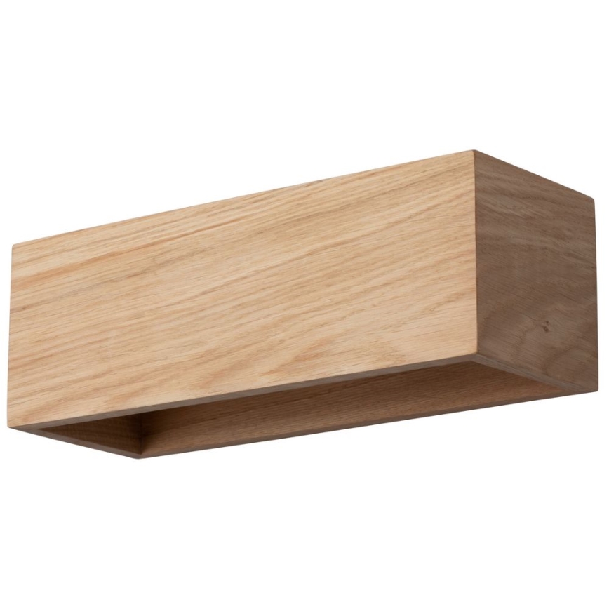 Stensko svetilo KENZO 2xG9/6W/230V borovica