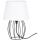 Spot-Light - Namizna svetilka MANGOO 1xE27/40W/230V bela/črna