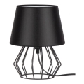 Spot-Light - Namizna svetilka MANGOO 1xE27/40W/230V črna