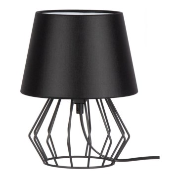 Spot-Light - Namizna svetilka MANGOO 1xE27/40W/230V črna