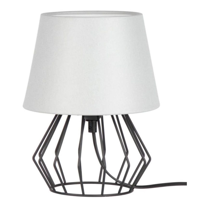 Spot-Light - Namizna svetilka MANGOO 1xE27/40W/230V siva/črna