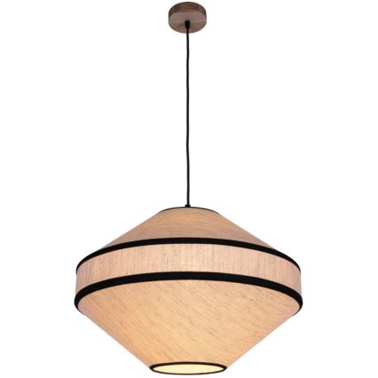 Lestenec na vrvici AMIGO 1xE27/60W/230V hrast – FSC certifikat