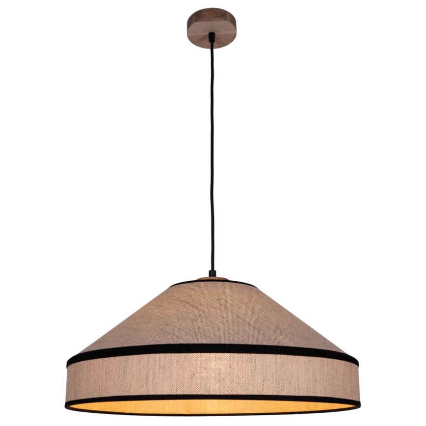 Lestenec na vrvici AMIGO 1xE27/60W/230V hrast – FSC certifikat