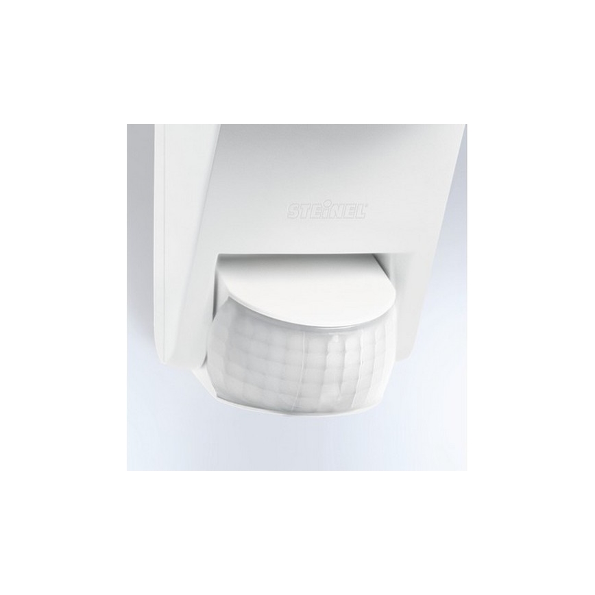 STEINEL 005917 - Zunanja stenska svetilka s senzorjem L585S 1xE27/60W bela IP44