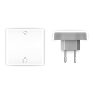 STEINEL 006501 - LED Nočna svetilka s stikalom za mrak TURNMELIGHT 0,02W/0,4W