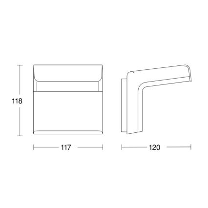 STEINEL 007577 - Zunanji senzor gibanja iHF 3D bel IP54