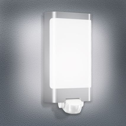 STEINEL 010461 - LED Zunanja svetilka s senzorjem L240LED LED/7,5W nerjaveče jeklo IP44