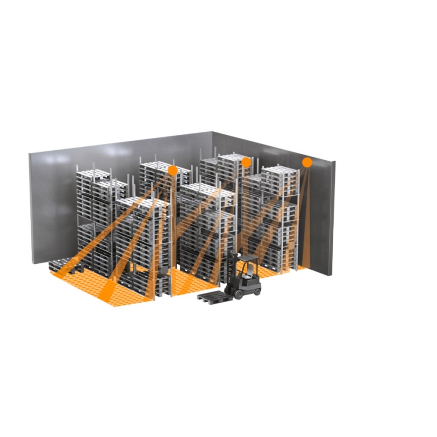 STEINEL 010522 - Zunanji senzor gibanja IS 345 MX Highbay bel IP54