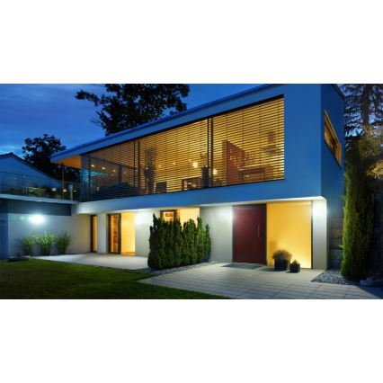 Steinel 012076 - Zunanja stenska svetilka s senzorjem XLED ukrivljena LED/10,5W/230V