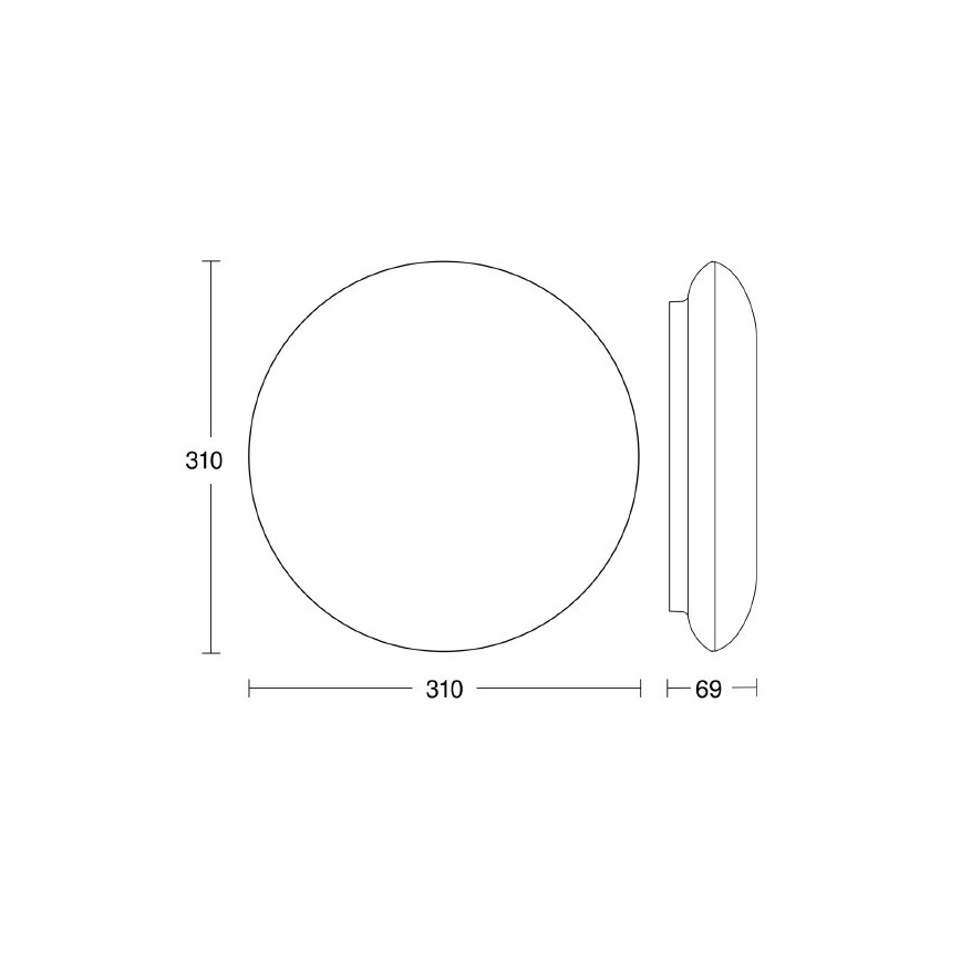 Steinel 035440 - LED Zunanja svetilka s senzorjem QUATTRO LED/10W/230V IP54
