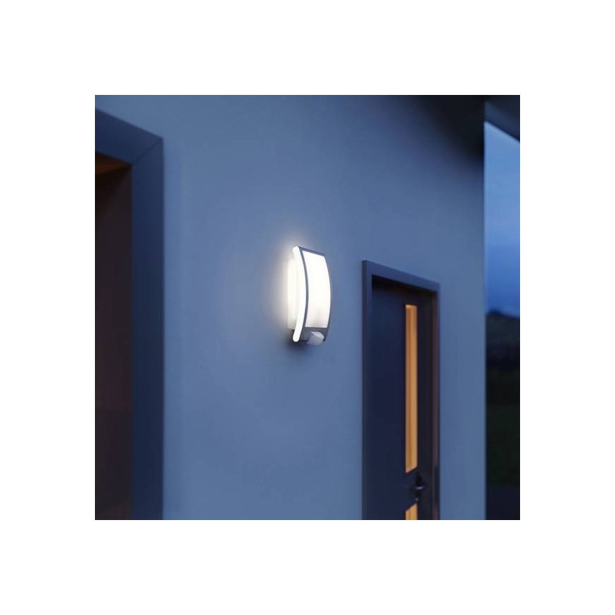 STEINEL 035709 - Zunanja stenska svetilka s senzorjem L22 1xE27/60W/230V IP44