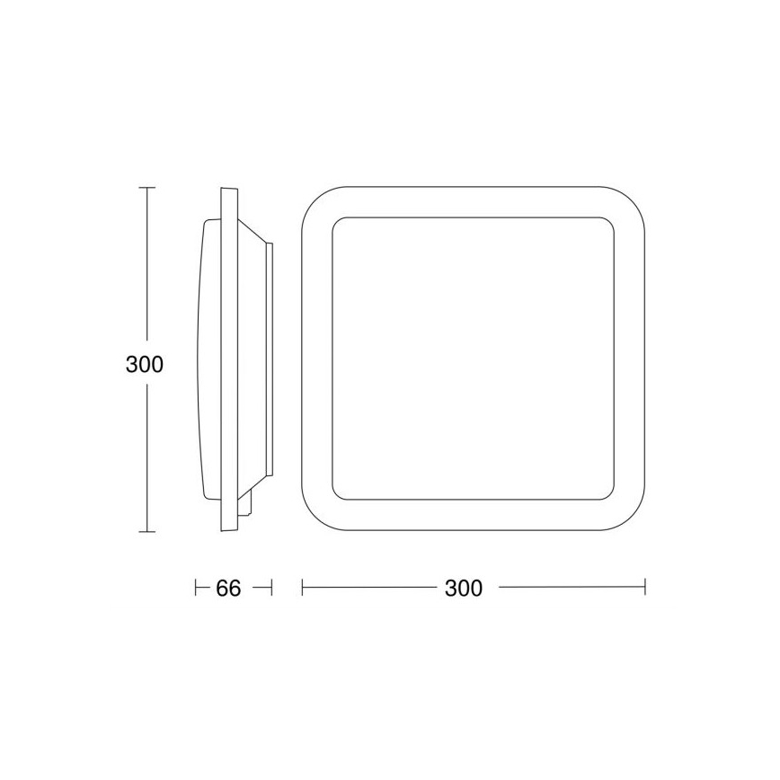 Steinel 052522 - LED Stropna svetilka s senzorjem RS LED/9,5W/230V