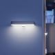 Steinel 052652 - LED Solarna svetilka s senzorjem XSolar SOL-O LED/1,5W 2x2000mAh IP44 srebrna