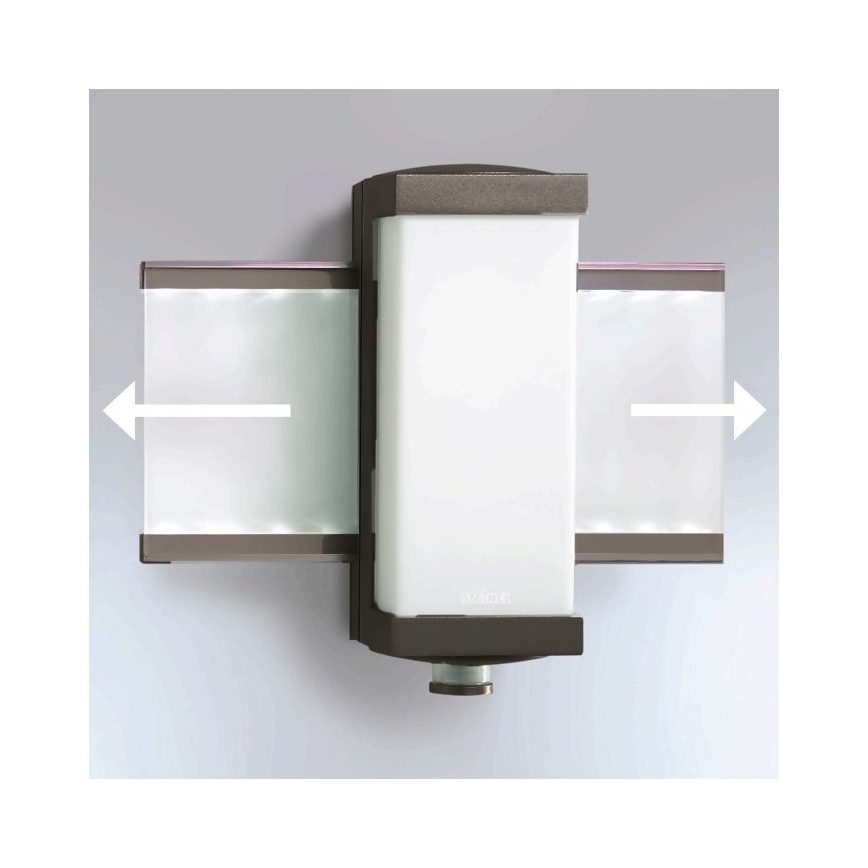 STEINEL 053949-LED Zunanja stenska svetilka s senzorjem L665 LED/10W/230V IP44
