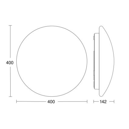 Steinel 056131 - LED Kopalniška stropna svetilka RS PRO LED P3 LED/19,5W/230V IP54 3000K