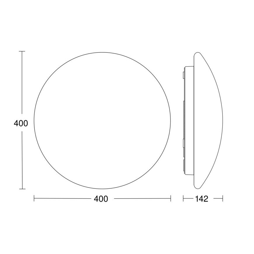 Steinel 056131 - LED Kopalniška stropna svetilka RS PRO LED P3 LED/19,5W/230V IP54 3000K
