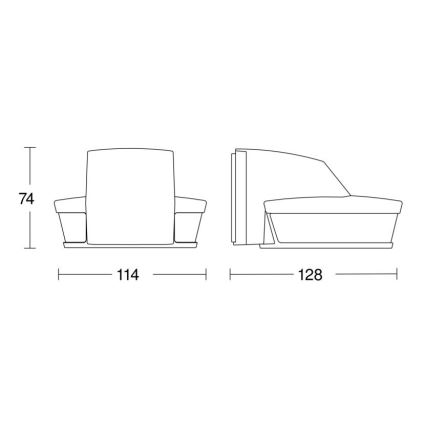 Steinel 056650 - Senzor gibanja SensIQ S IP54 črna