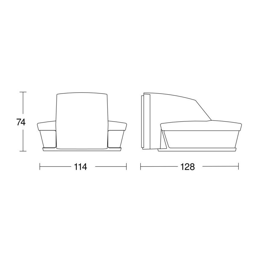 Steinel 056650 - Senzor gibanja SensIQ S IP54 črna