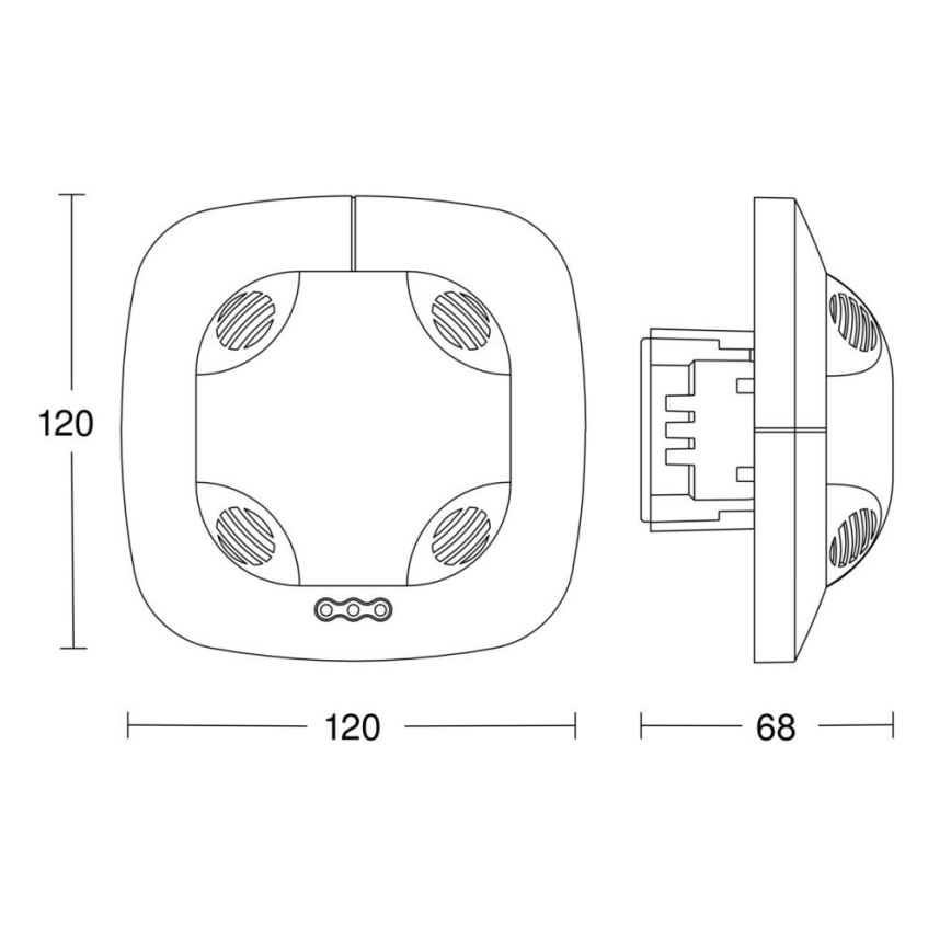 Steinel 057473 - Detektor prisotnosti DualTech DALI-2 bel