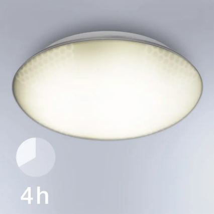 STEINEL 057589-LED Zunanja stropna svetilka s senzorjem QUATTRO LED/14W/230V IP54 4000K