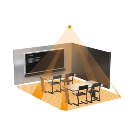 Steinel 058487 - Detektor prisotnosti IR Quattro 8m V3 KNX bela