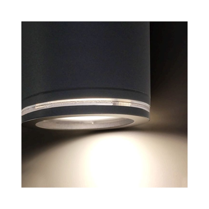 STEINEL 058654 - LED Zunanja stenska svetilka s senzorjem SPOT DUO 2xGU10/7,5W/230V IP44