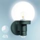 Steinel 059880 - LED Zunanja svetilka s senzorjem L 115 1xE27/60W/230V IP44