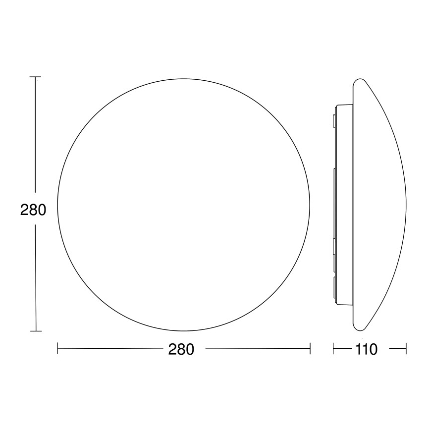 STEINEL 064808 - LED Kopalniška stropna svetilka s senzorjem RS PRO LED/9,5W/230V 3000K IP54