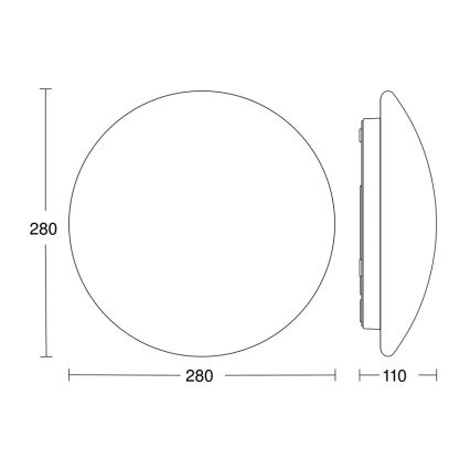 STEINEL 064815 - LED Kopalniška svetilka s senzorjem RS PRO LED/9,5W/230V IP54