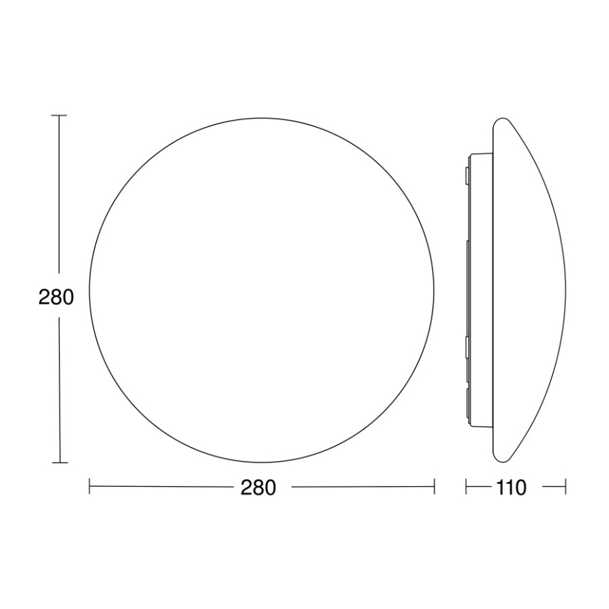 STEINEL 064815 - LED Kopalniška stropna svetilka s senzorjem RS PRO LED/9,5W/230V 4000K IP54