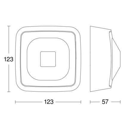 Steinel 064860 - Detektor prisotnosti HF 360-2 KNX bel