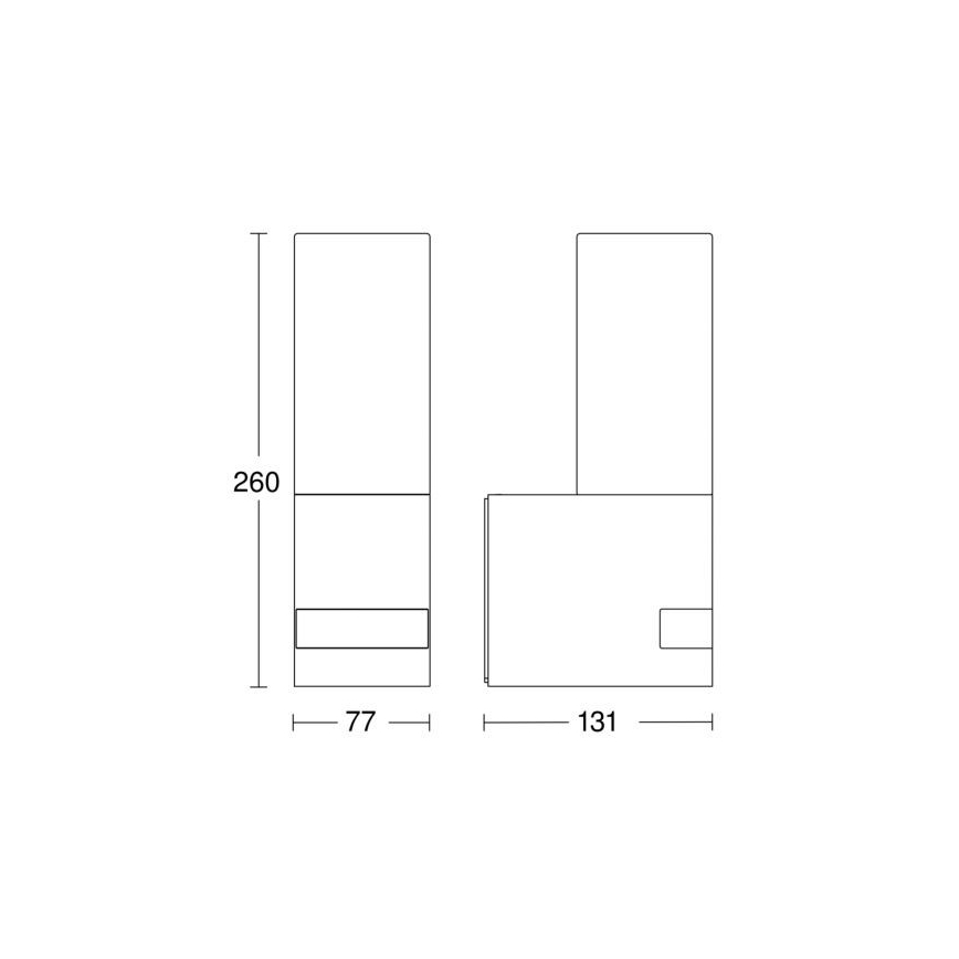 Steinel 065287 - LED Zunanja svetilka s senzorjem L 605 LED/9,5W/230V IP44 antracit