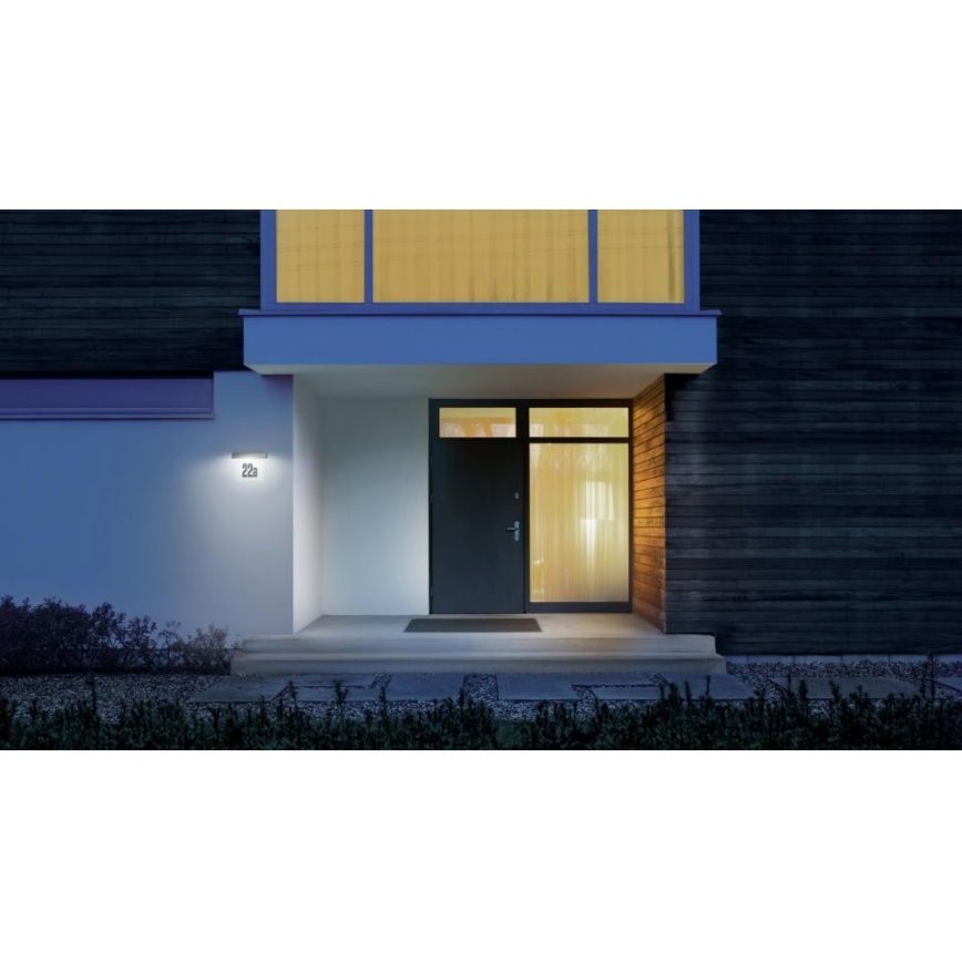 Steinel 065935 - LED Solarna hišna številka XSolar SOL-O HN LED/0,07W 2000 mAh IP44 antracit