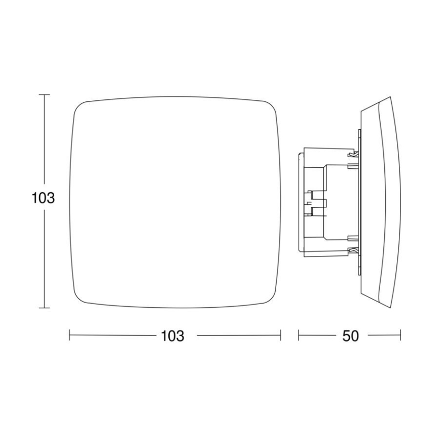 Steinel 066031 - Detektor prisotnosti True Presence IP bela