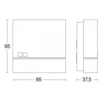 Steinel 066116 - Stikalo za mrak NIGHTMATIQ Plus IP54 antracit