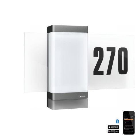 Steinel 067205 - LED Hišna številka s senzorjem L270SC LED/7,8W/230V IP44