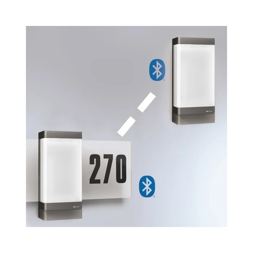 Steinel 067205 - LED Hišna številka s senzorjem L270SC LED/7,8W/230V IP44