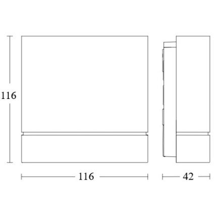 Steinel 067274 - Zunanji senzor gibanja IS 180 DIGI BASIC IP54 antracit