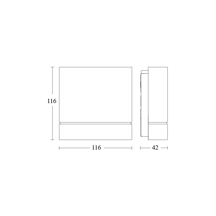Steinel 067281 - Zunanji senzor gibanja IS 180 DIGI BASIC IP54 bela