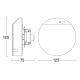 Steinel 067304 - Vgradni senzor gibanja HPD3 IP bela