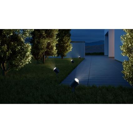 Steinel 068660 - LED Zunanja svetilka SPOT GARDEN 1xGU10/6,7W/230V IP44 antracit