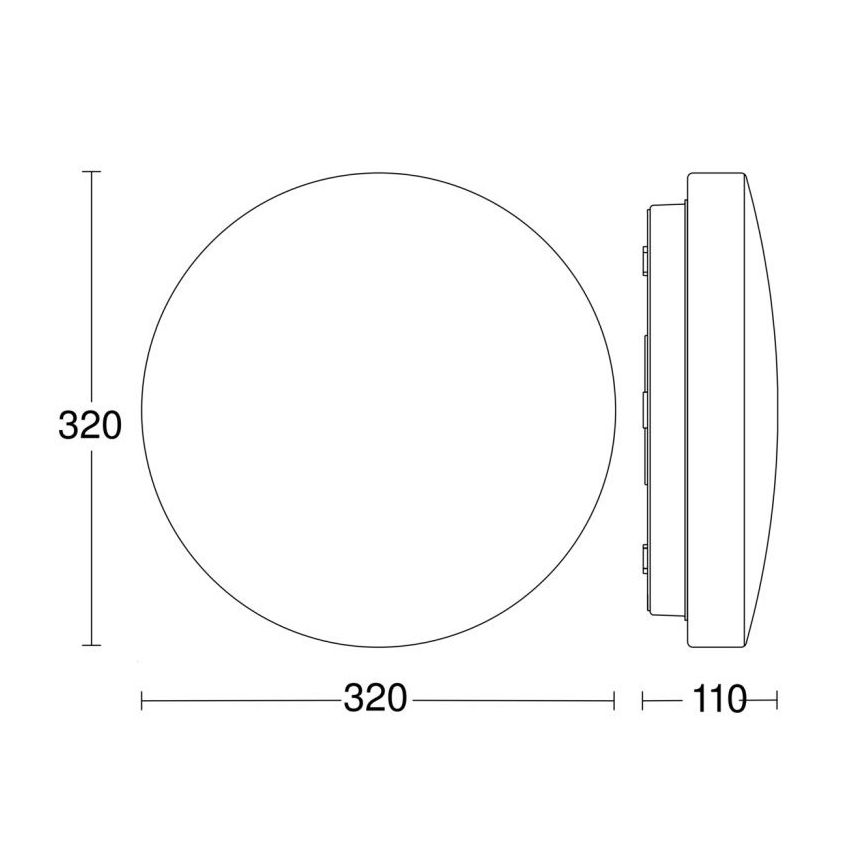 Steinel 069766 - LED Kopalniška stropna svetilka RSPRO P2 LED/14W/230V 3000K IP54