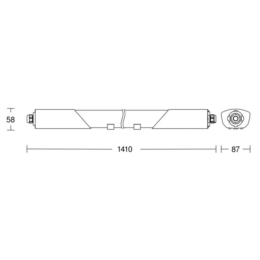 Steinel 079185 - LED Industrijska svetilka s senzorjem RSPRO 5100SC LED/31W/230V IP66
