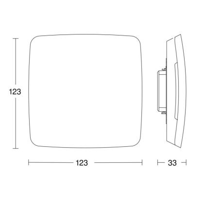 Steinel 079208 - Multisensor Aerosol KNX IP44 bela