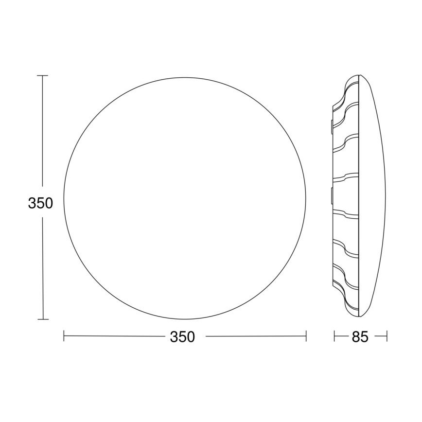 Steinel 079727 - SET 5x LED Stropna svetilka s senzorjem RS PRO S30 SC LED/25,7W/230V 3000K