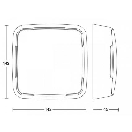 Steinel 084257 - Pametni multisensor AIR V2 BT IPD AP WS bela
